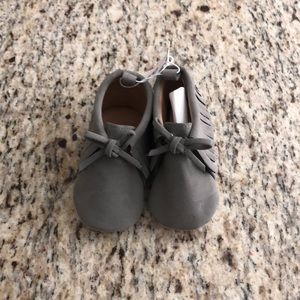 Old navy gray moccasins